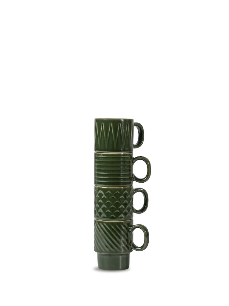 SAGAFORM C&M espressokop 4-pak